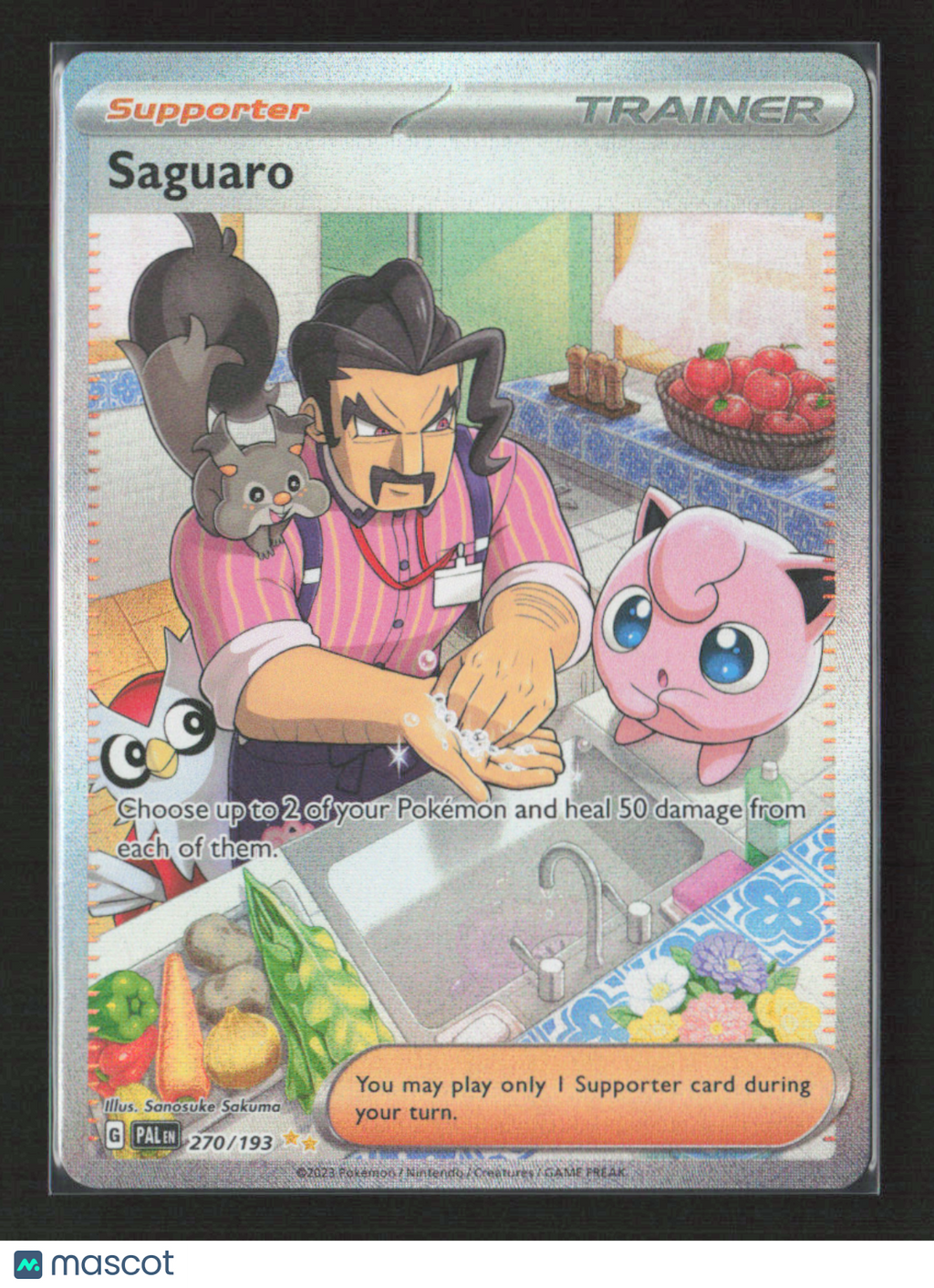 2023 Pokemon Saguaro - 270/193 #270/193 Special Illustration Rare