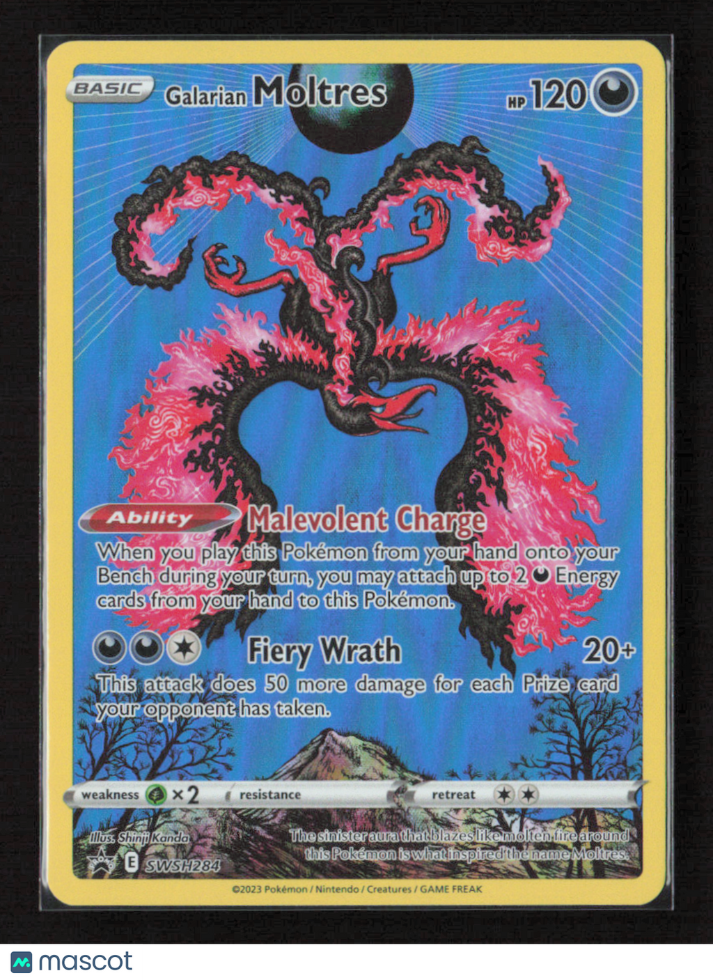 2023 Pokemon Galarian Moltres - SWSH284 #SWSH284 Promo