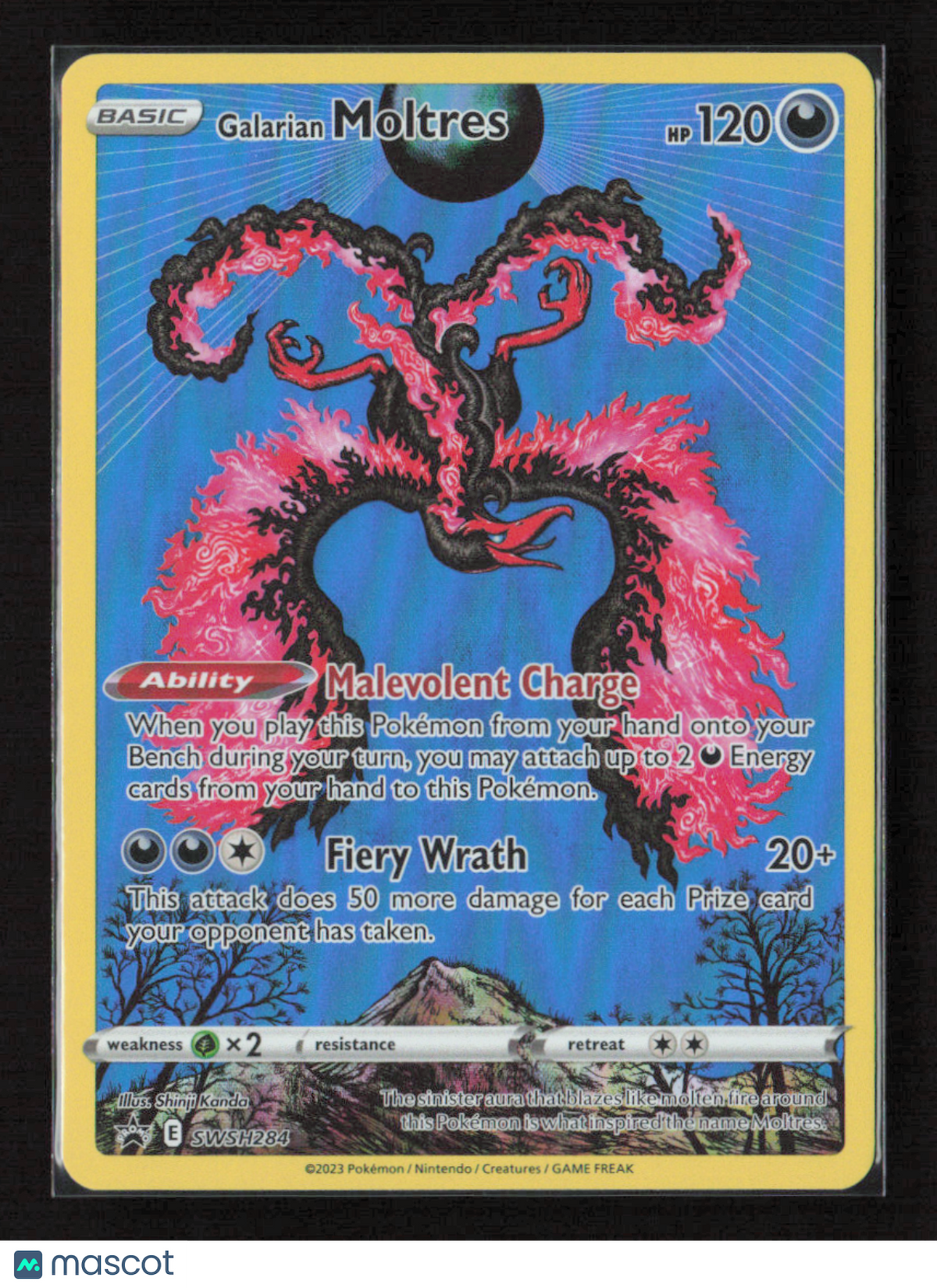 2023 Pokemon Galarian Moltres - SWSH284 #SWSH284 Promo