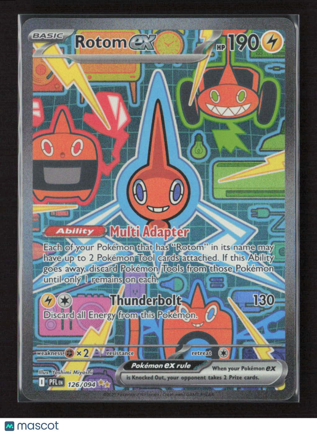 2025 Pokemon Rotom ex - 126/094 #126/094 Special Illustration Rare