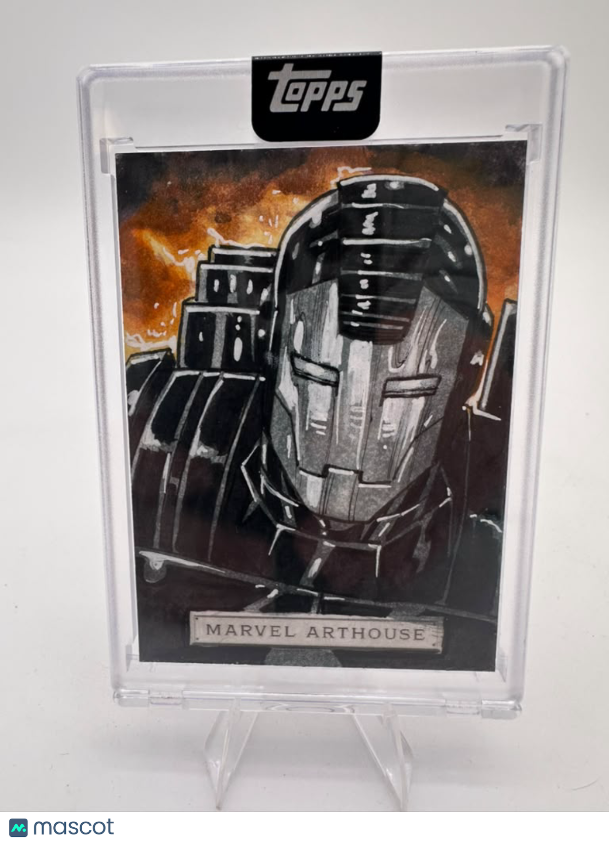 2025 Topps Marvel The Collector War Machine Isiah Xavier Bradley Sketch Card