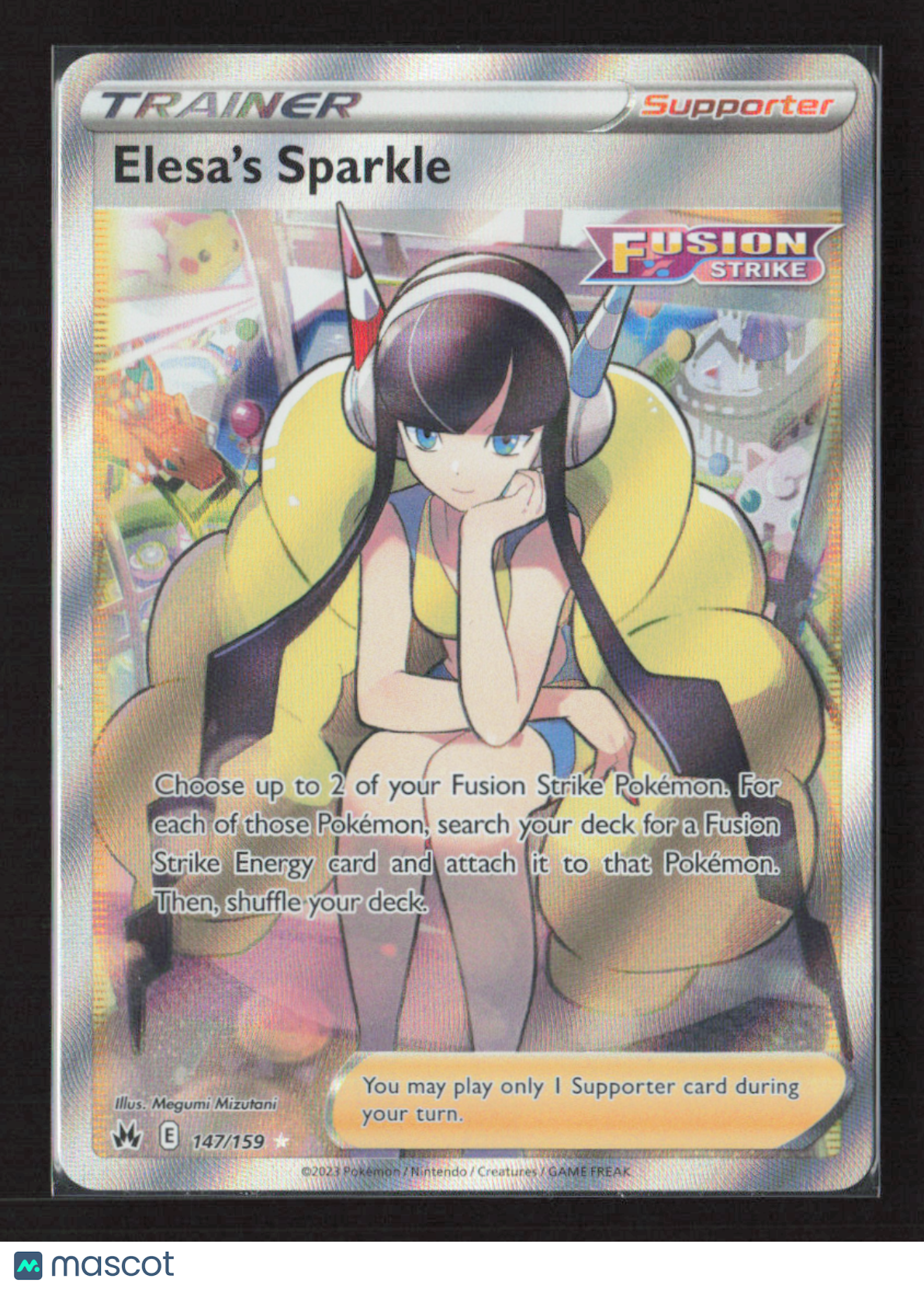 2023 Pokemon Elesa's Sparkle (Full Art) #147/159 Ultra Rare
