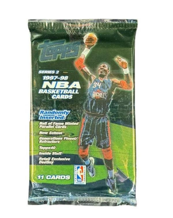 1997/98 Topps Series 2 Basketball Pack
