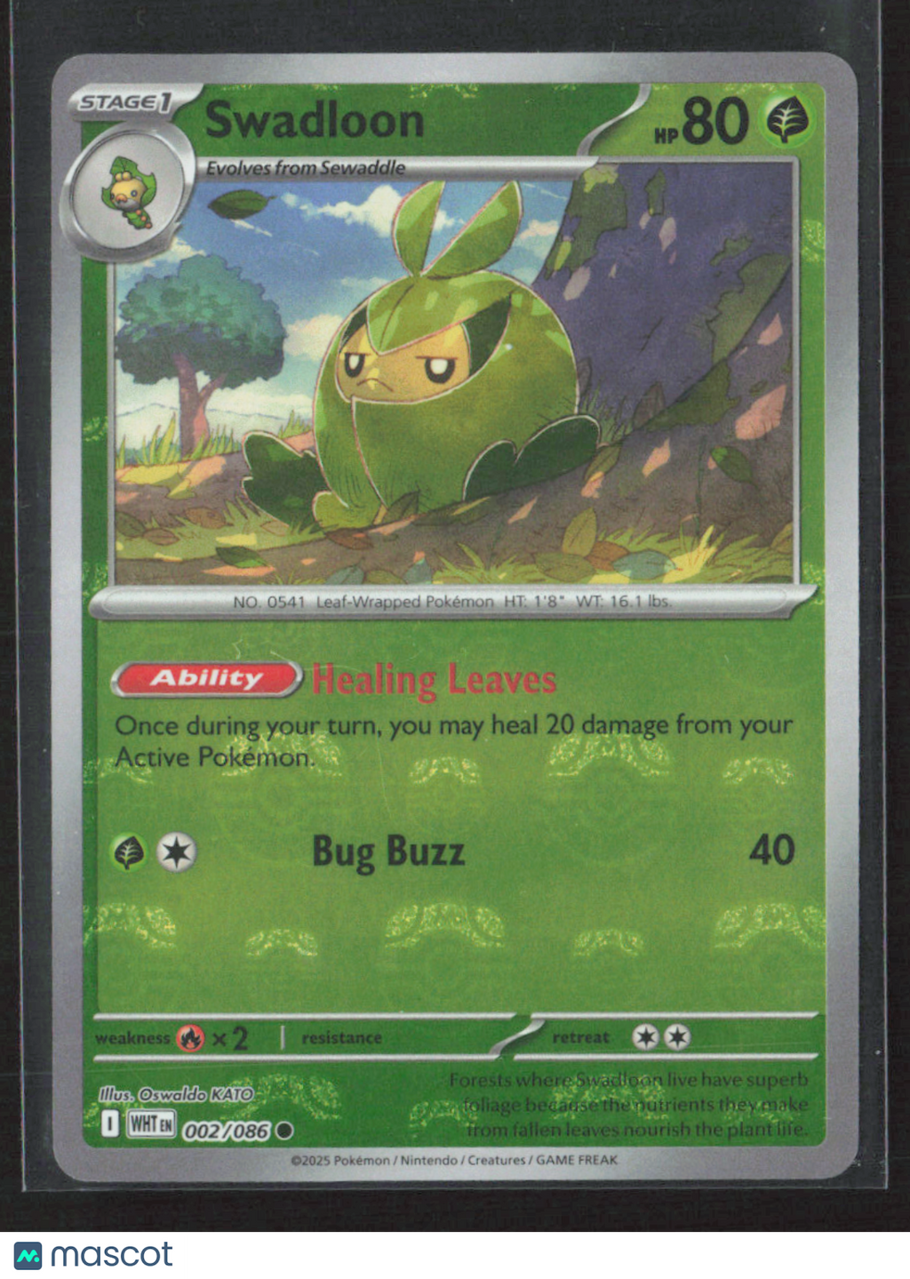 2025 Pokemon Swadloon #2/86