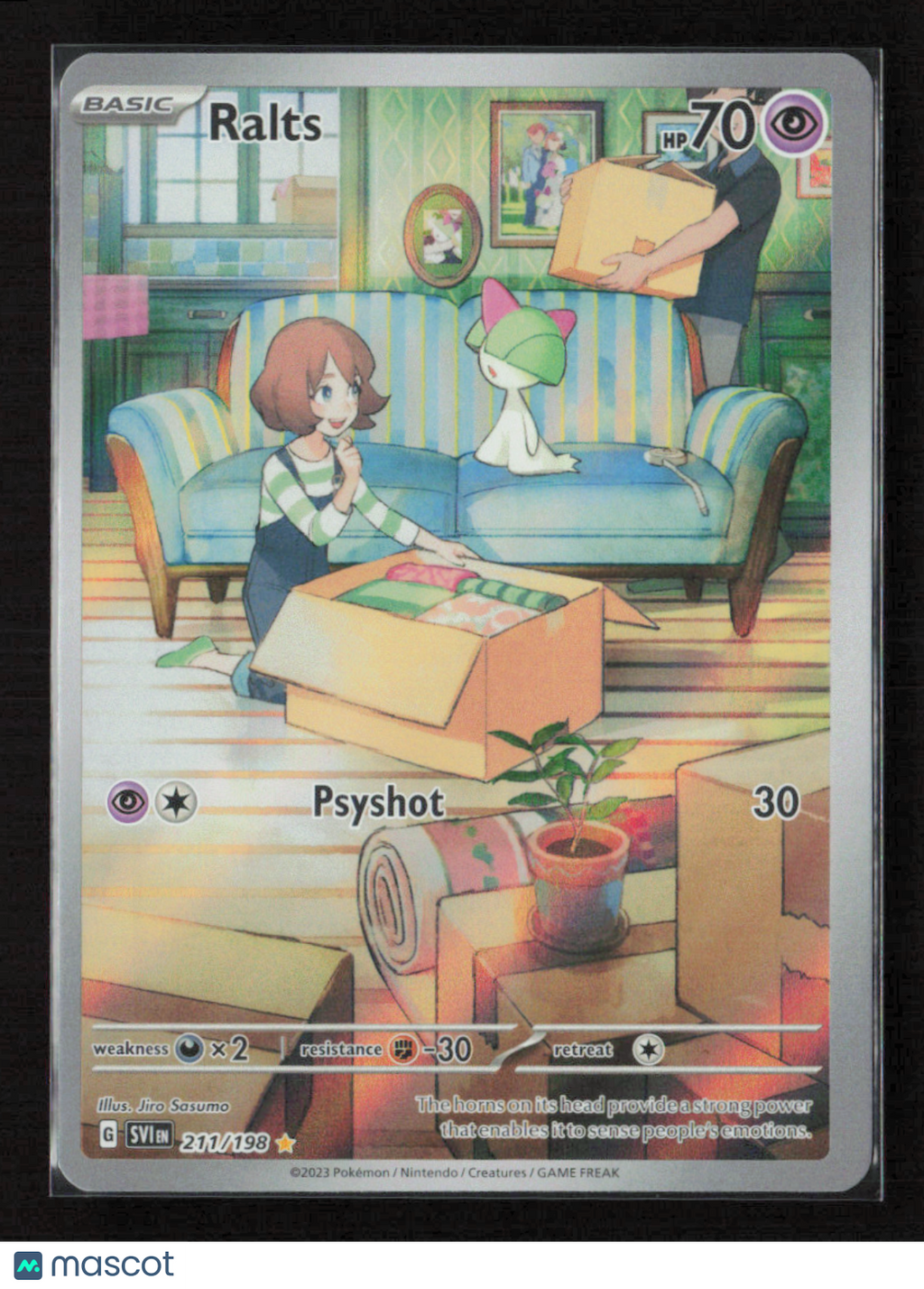 2023 Pokemon Ralts - 211/198 #211/198 Illustration Rare