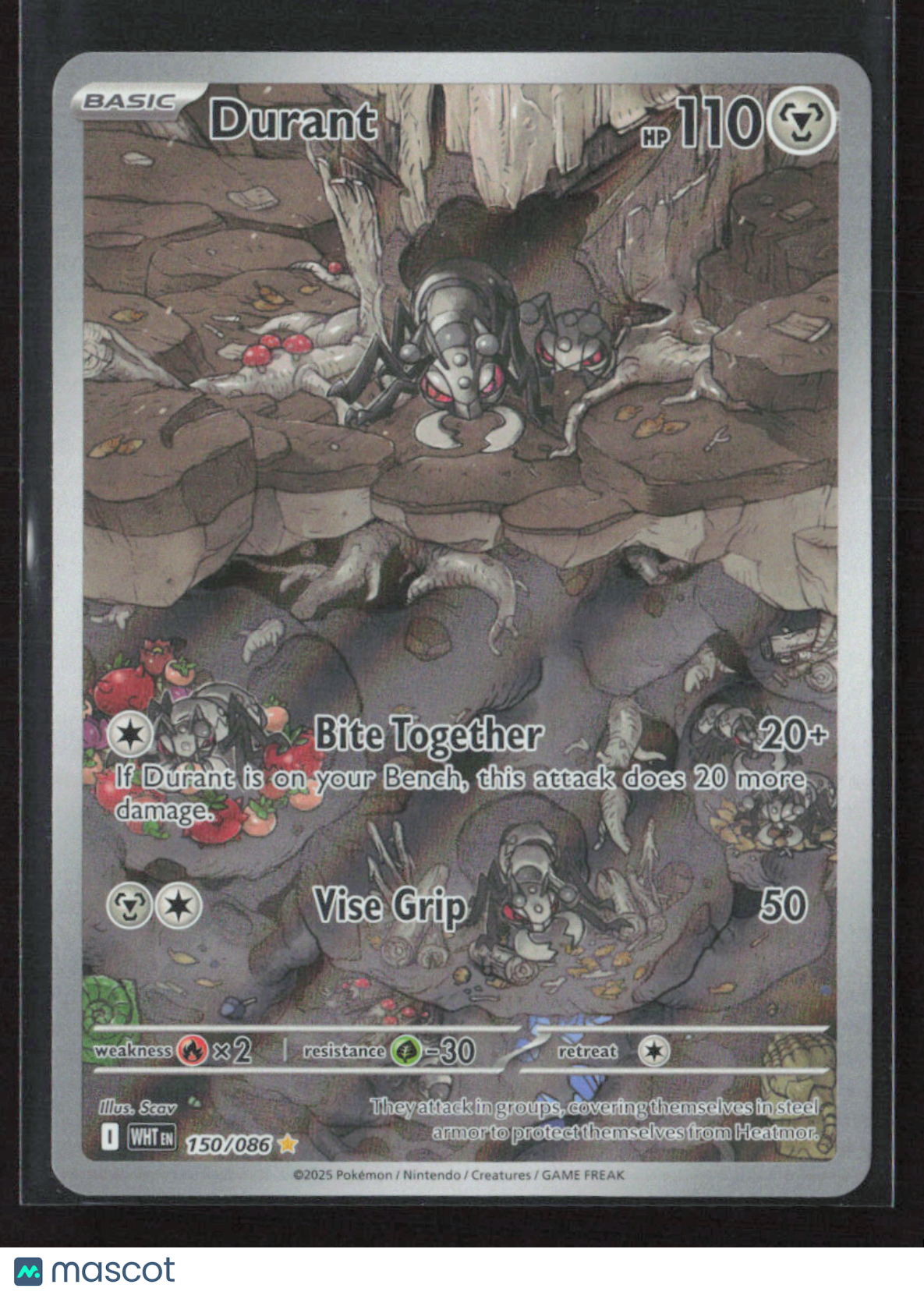 2025 Pokemon Durant - 150/086 #150/086 Illustration Rare