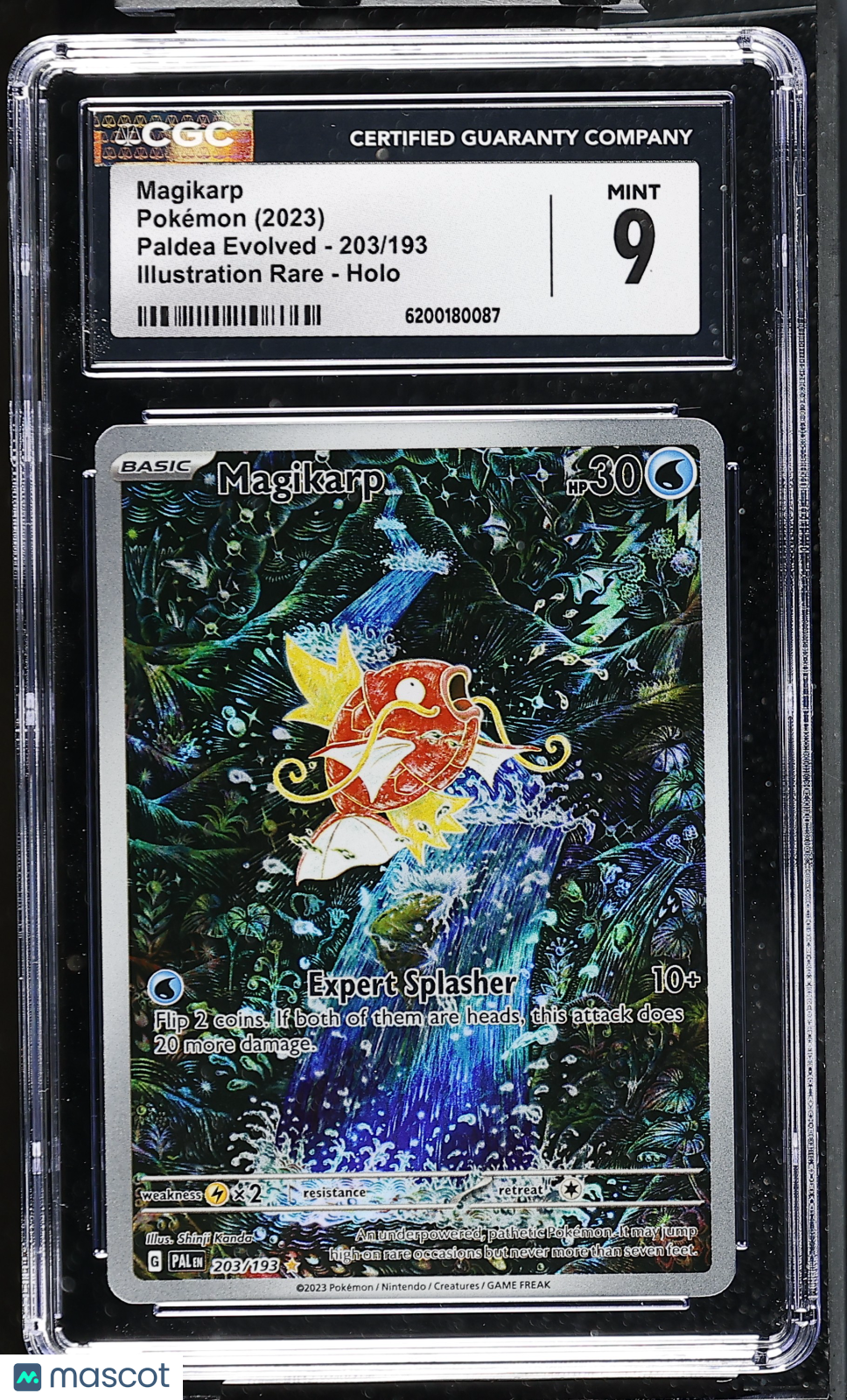 2023 Pokemon Magikarp #203/193 Illustration Rare CGC 9