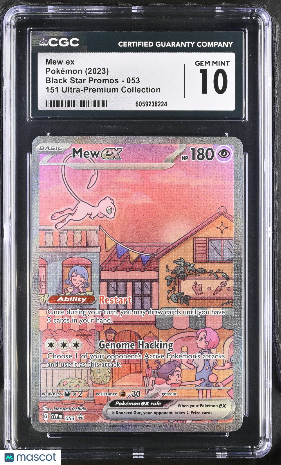 2023 Pokemon Mew ex #053 CGC 10