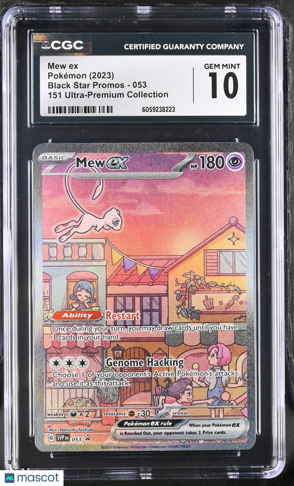 2023 Pokemon Mew ex #053 CGC 10