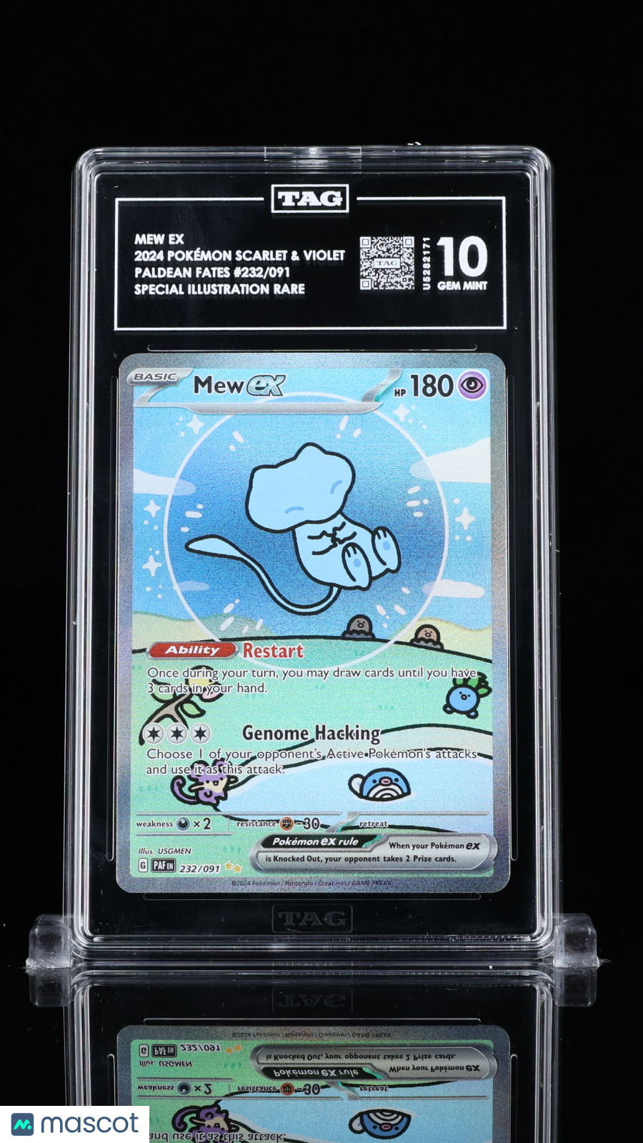 2024 Pokemon Mew ex #232/091 TAG 10