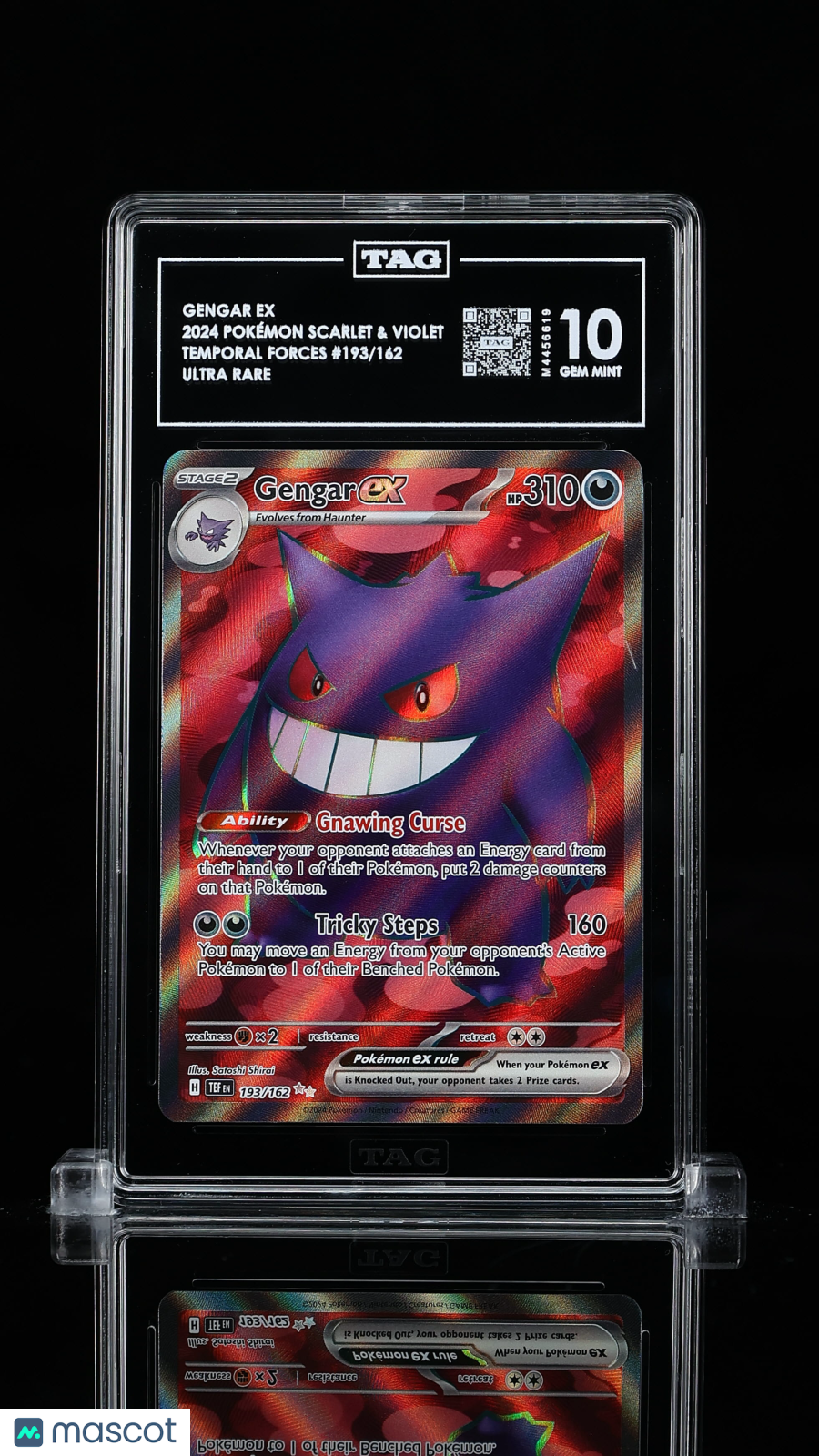2024 Pokemon Gengar ex #193/162 TAG 10