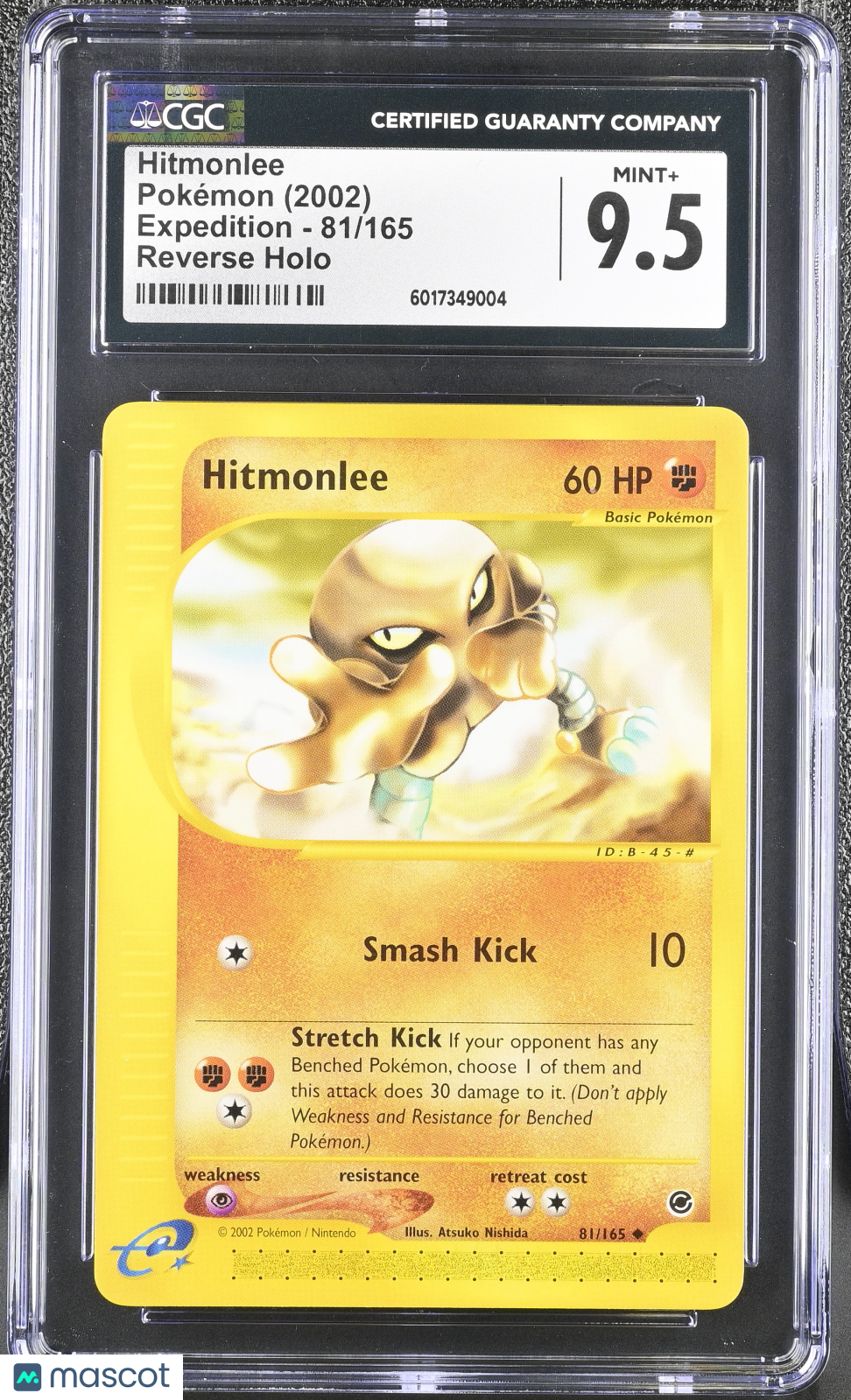 2002 Pokemon Hitmonlee #81/165 81/165 CGC 9.5