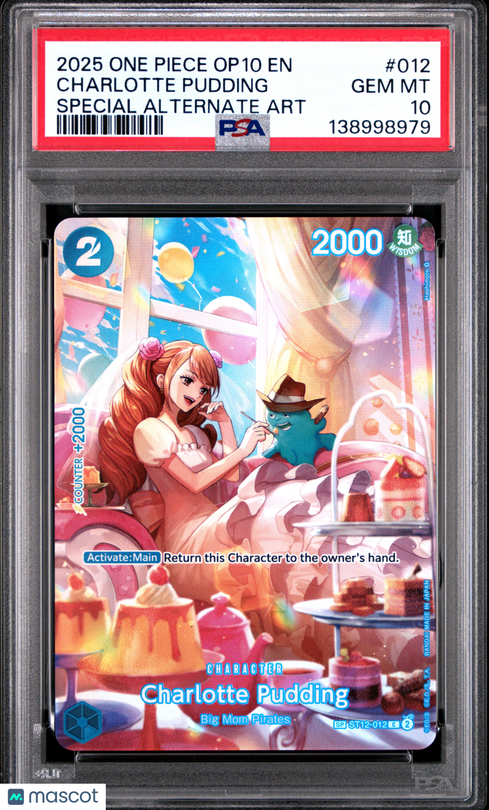 2025 Royal Blood Charlotte Pudding Special Alternate Art PSA 10 #012