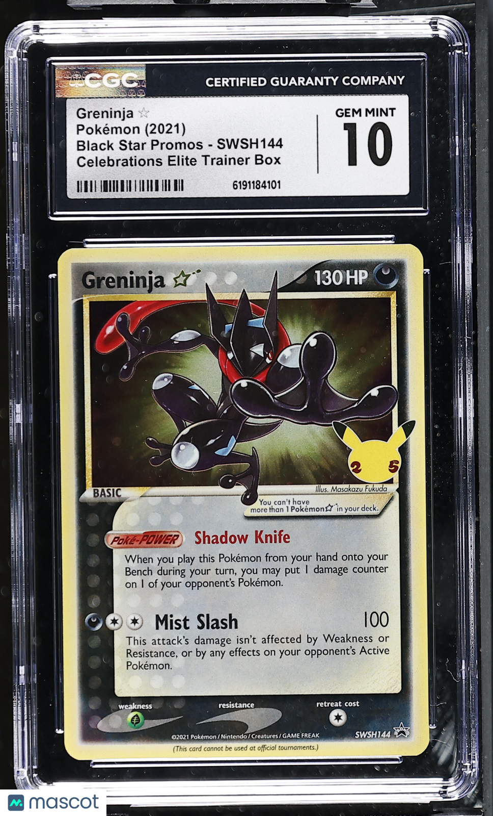 2021 Pokemon Greninja â #SWSH144 CGC 10