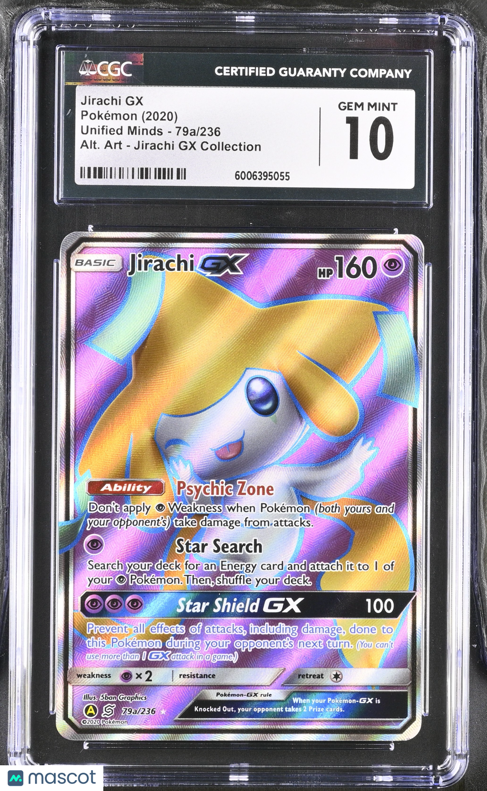 2020 Pokemon Jirachi GX #79a/236 CGC 10