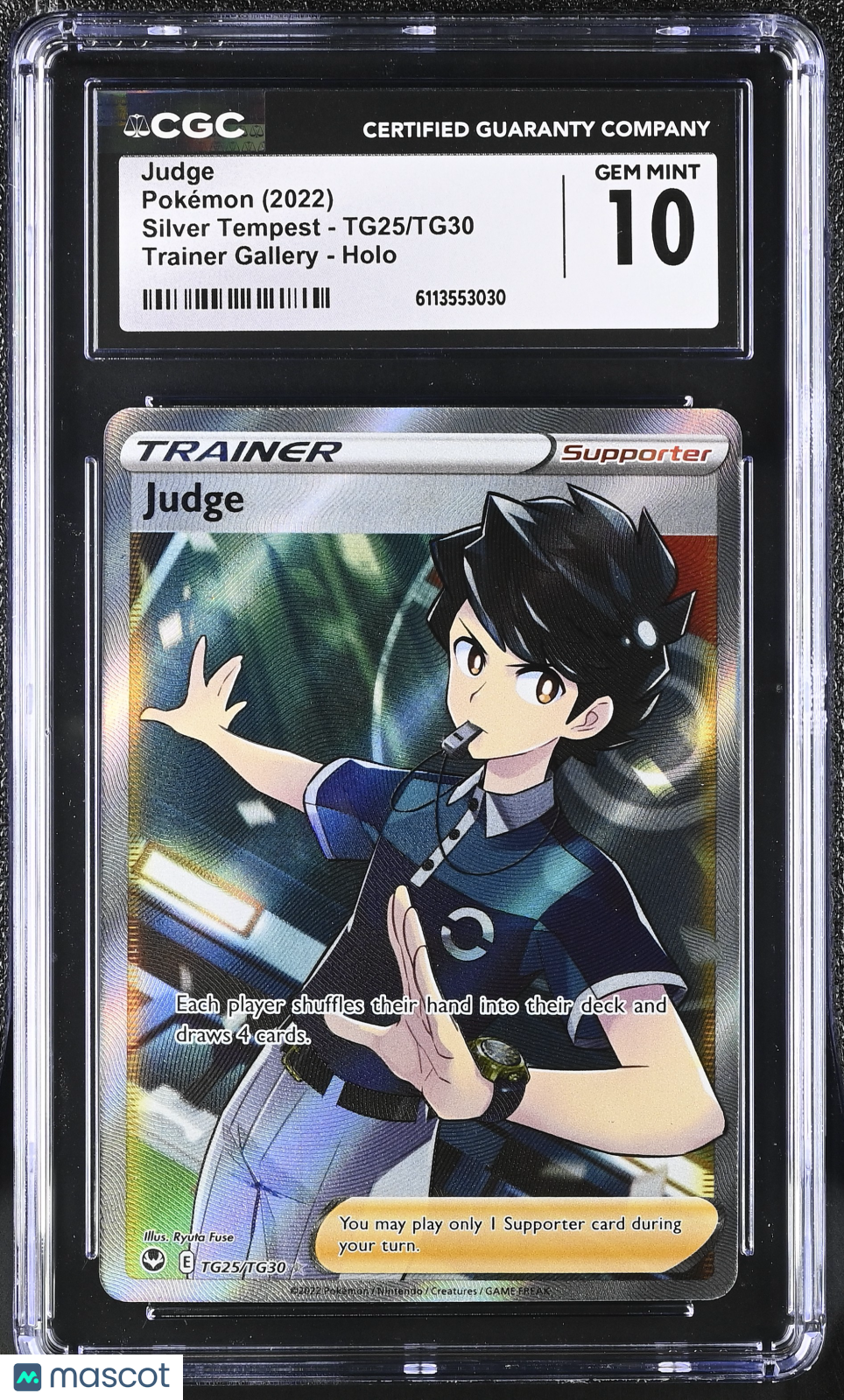 2022 Pokemon Judge #TG25/TG30 CGC 10