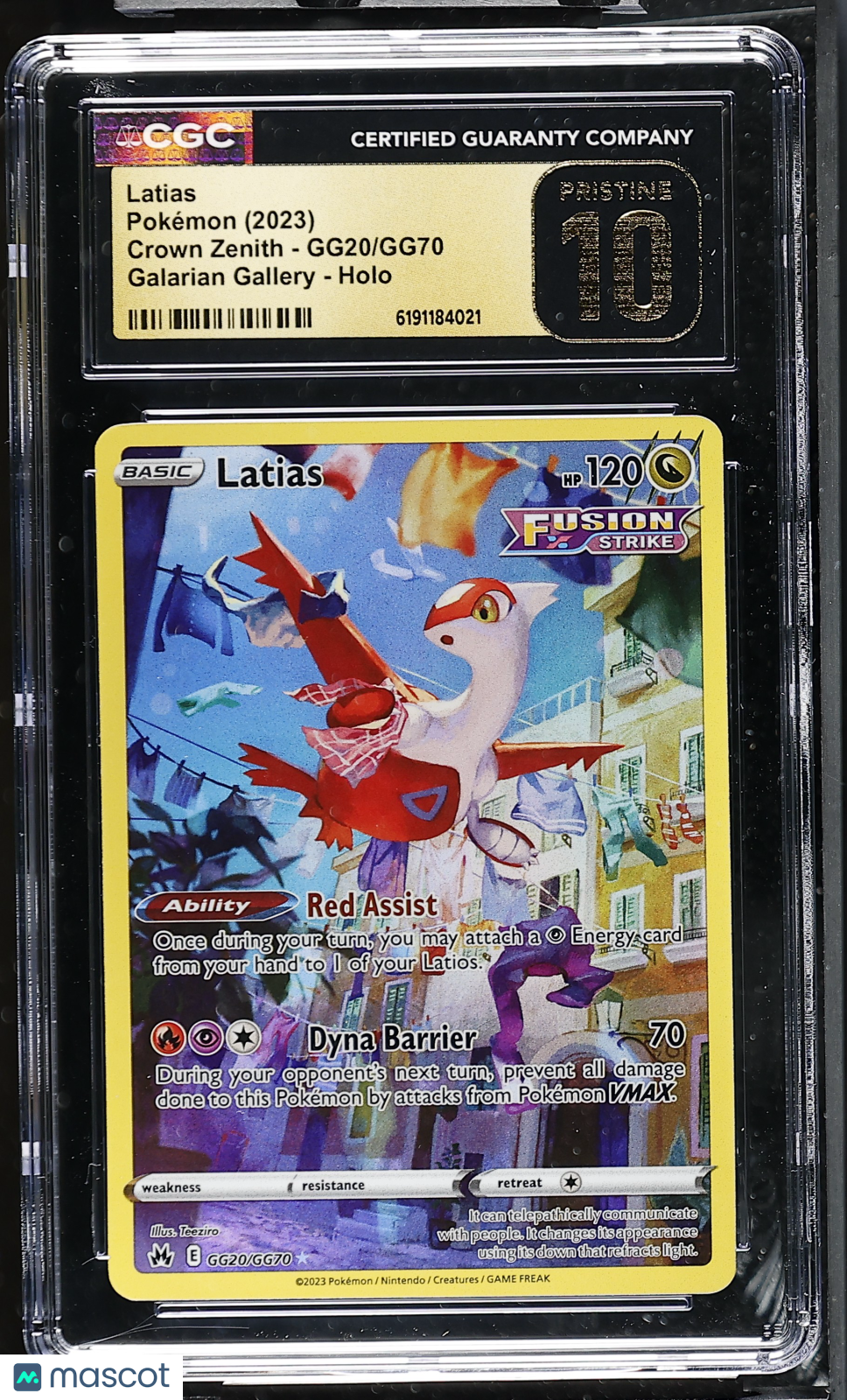 2023 Pokemon Latias #GG20/GG70 CGC 10