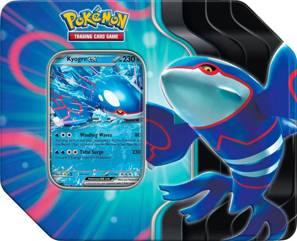 Pokemon TCG: Azure Legends Tin [Kyogre ex]