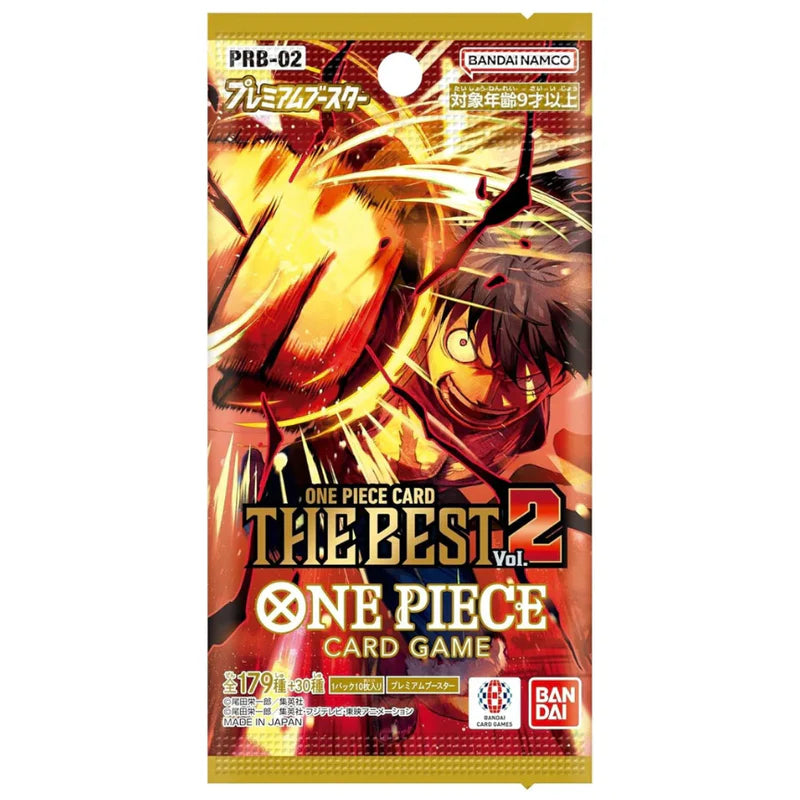 One Piece: PRB-02 The Best Vol.2 Booster Pack (JP)