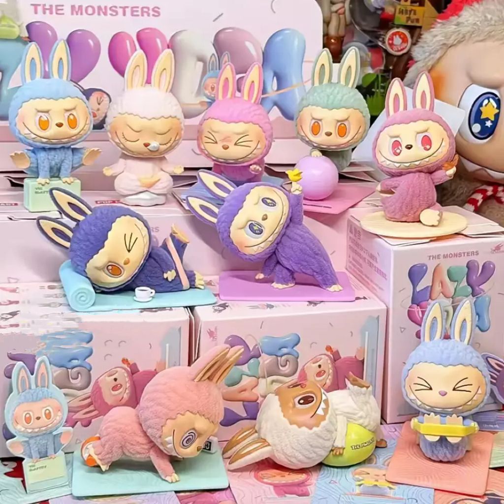 POP Mart Labubu The Monsters - Lazy Yoga Blind Box