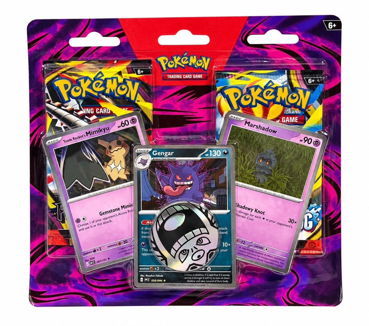 Enhanced 2-Pack Blister Pack [Gengar, Marshadow, Team Rocket's Mimikyu]