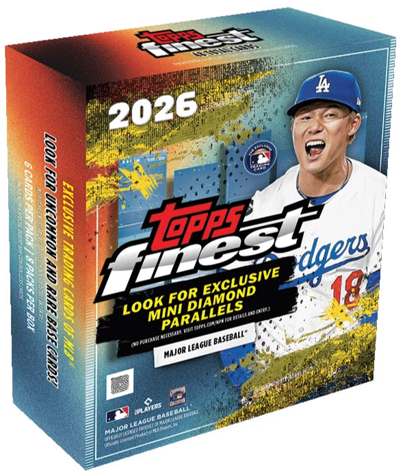 2026 Topps Finest Baseball Mega Box