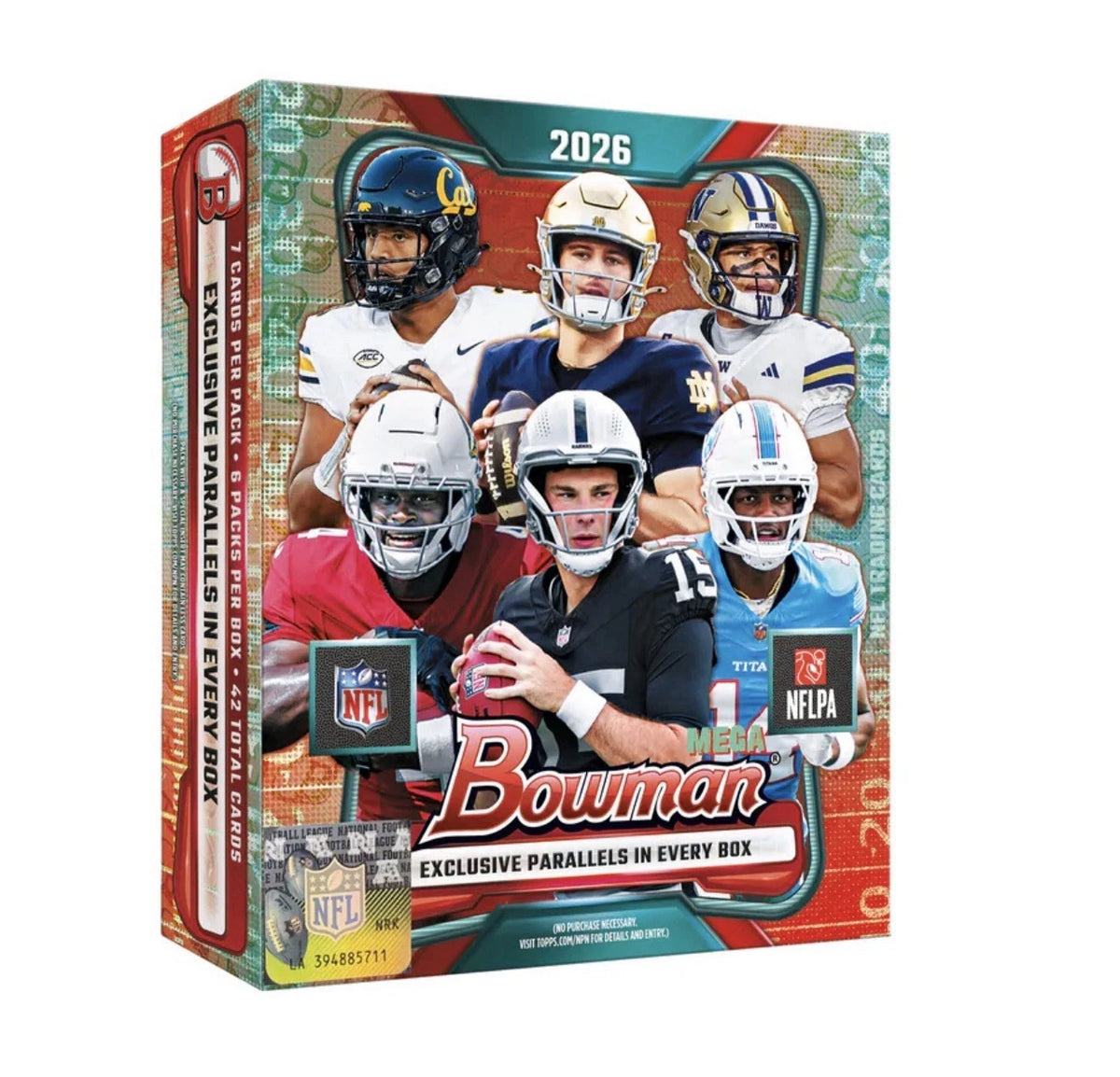 2026 Bowman Football Mega Box