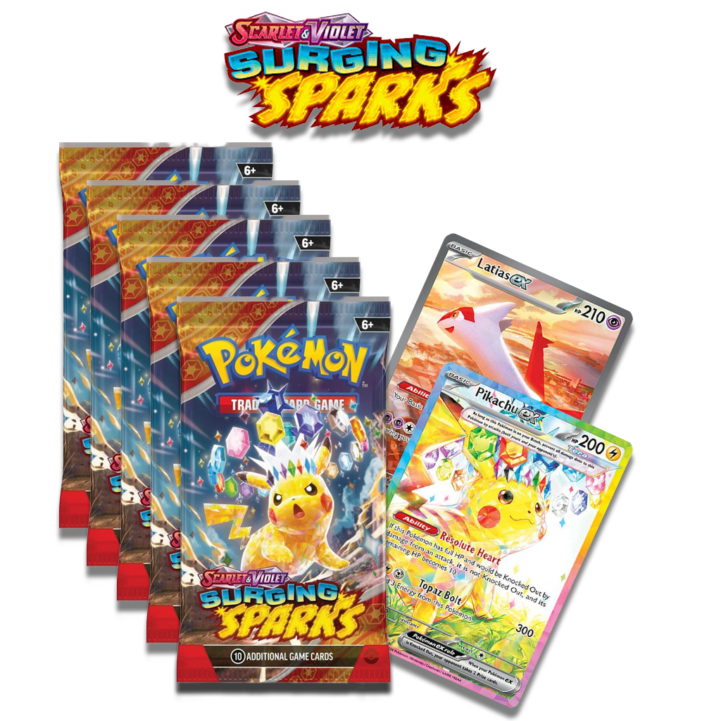 (5x) Surging Sparks Booster Pack