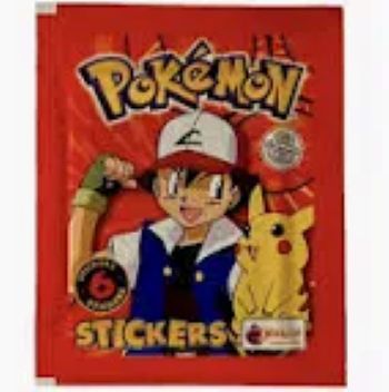 1999 Pokemon Topps: Merlin Stickers Booster Pack (BOX FRESH)