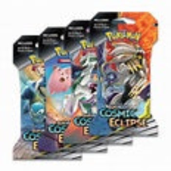 Sun & Moon Cosmic Eclipse Sleeved Booster Pack (Full Art Set)