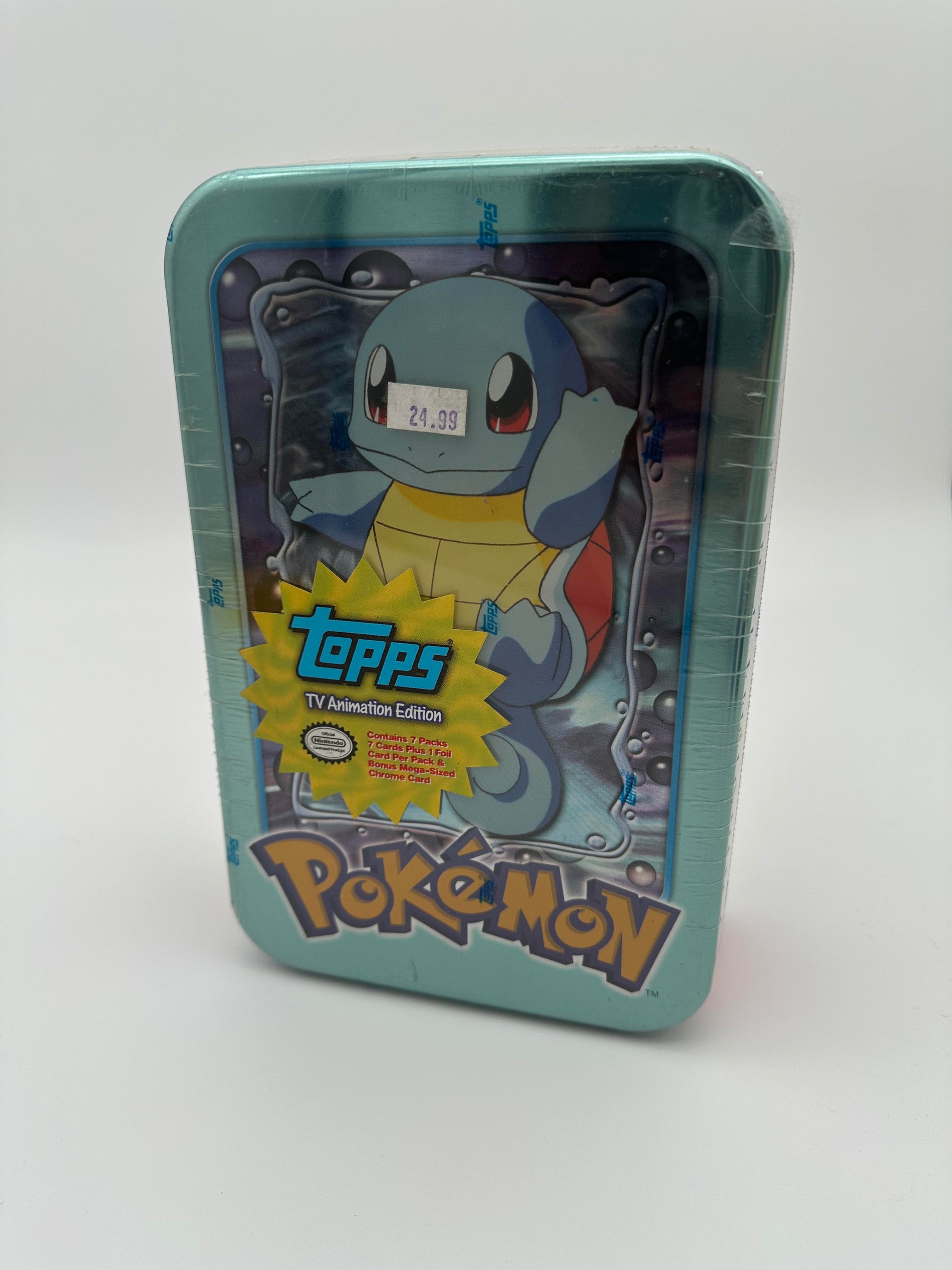 Pokemon Topps Tin TV Animation Edition