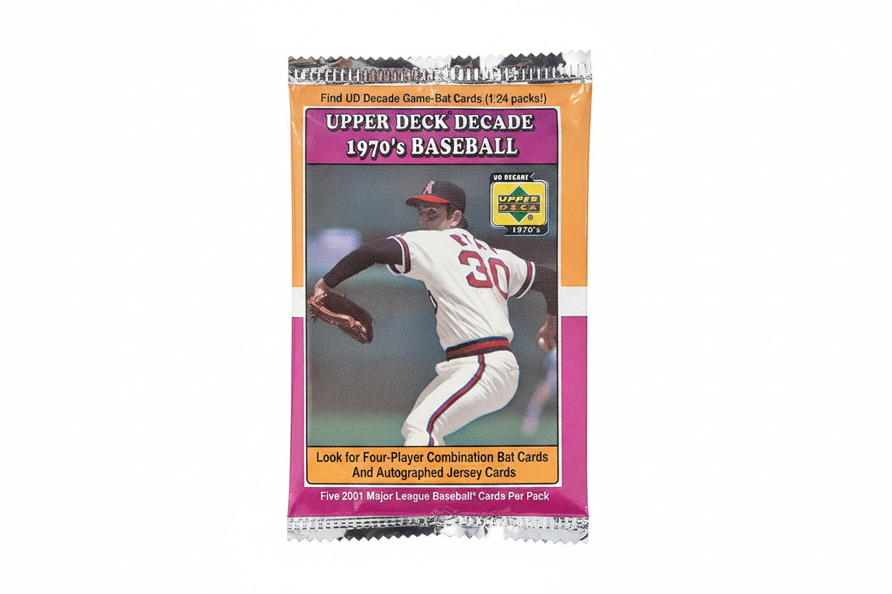 Upper Deck Decade 1970's Baseball Pack