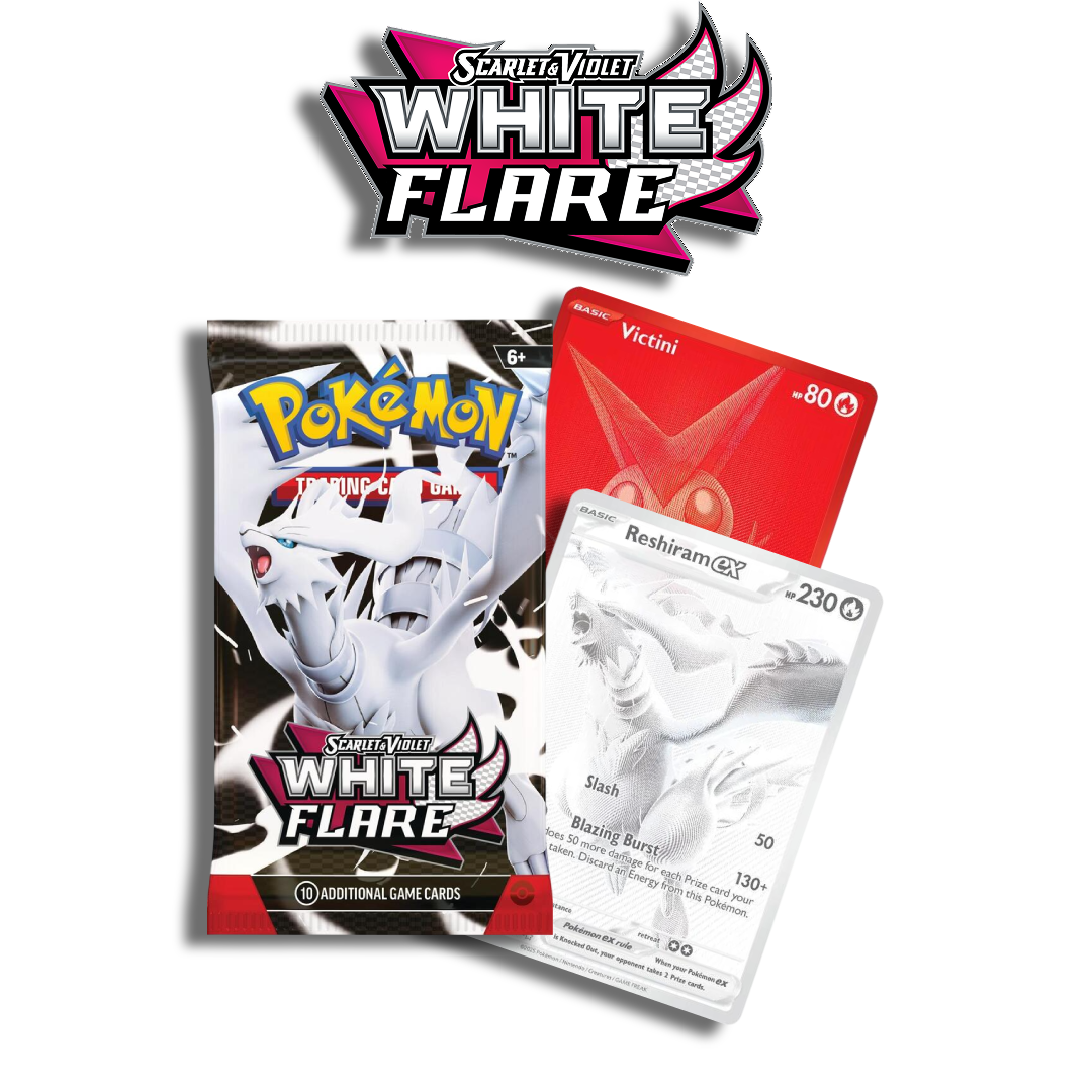 (1) Pokémon TCG: Scarlet & Violet White Flare Booster Pack